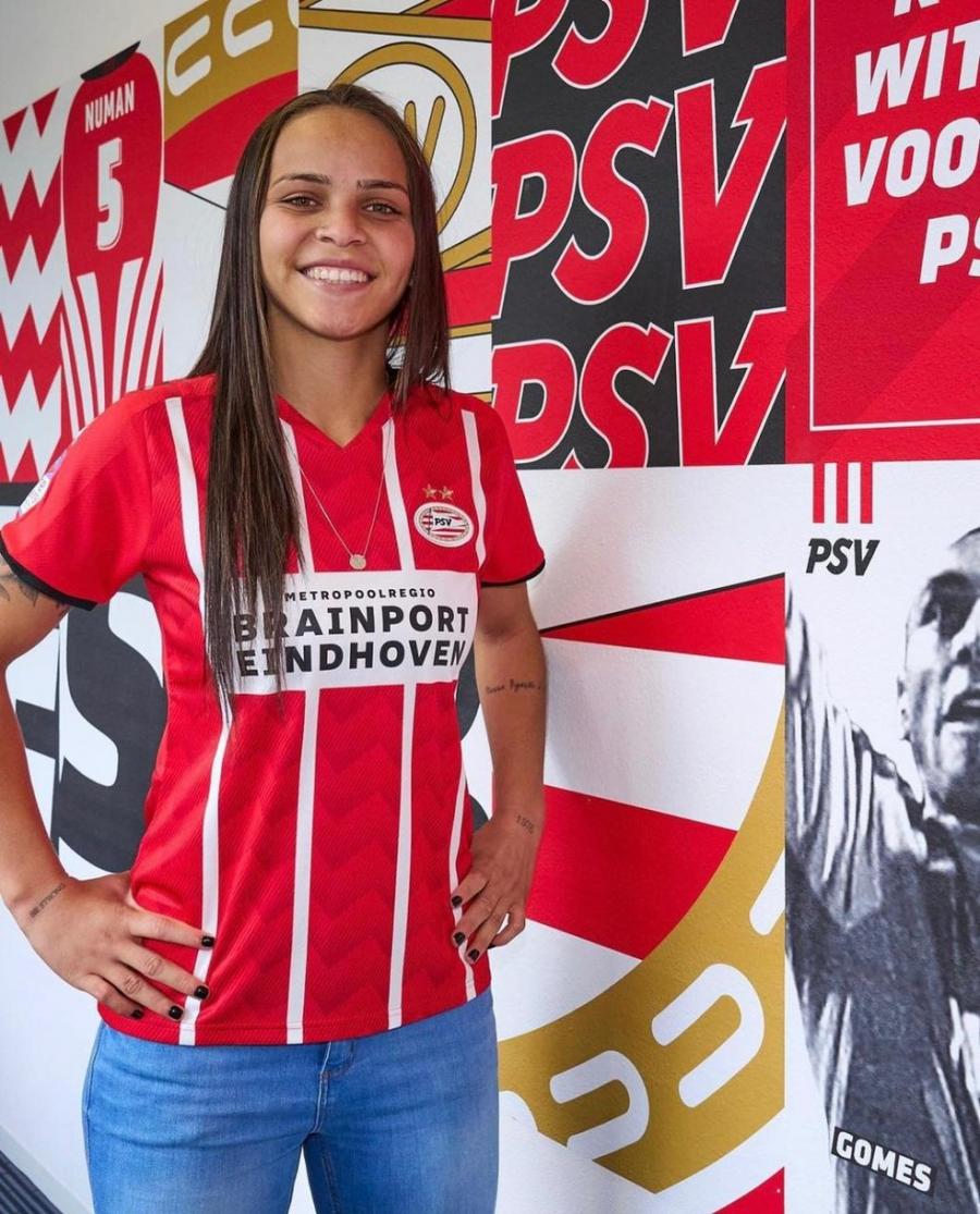 ''Novos ares'' atacante Letícia Ferreira é apresentada pelo PSV Eindhoven, da Holanda !